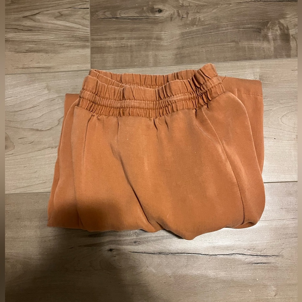 Burnt Orange Pull on Pants
